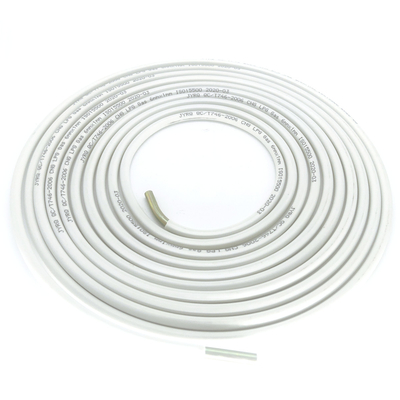 White 6mm High Pressure Cylinder Gas Hose Pipe For LPG Gas Custom Length