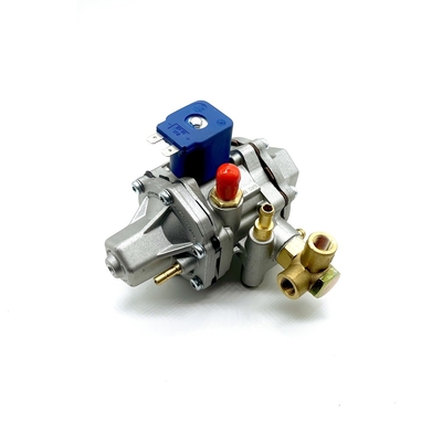 AT12 2 Stage Car Gas Pressure Regulator CNG Reducer With Improved Heating Circuit