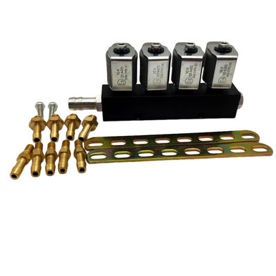 Good price 2 Ohm 3 Ohm Resistance Black LN-LIG1S LPG CNG Injector Rail For Autogas online