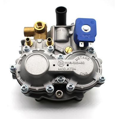 Good price Small Coil Alloy Blue And Silver CNG Pressure Regulator for Single Point Conversion System online