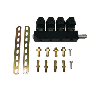 Buy Alloy 12V LPG CNG Injector for 4 Cylinder Vehicles Professional Tested 3 Ohm Resistance online manufacture