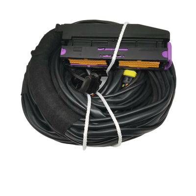 Good price OEM Accepted ISO9001 Waterproof Automotive Cable Harness For 56 Pins ECU online