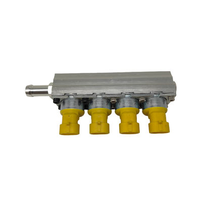 Good price Sequential Injection CNG Injector Rail Kit with 2 Ohm Resistance and Aluminium Material for LPG Conversion online