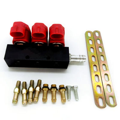 Good price LN-VTK03 3 Cyl LPG CNG Gas Fuel Injector Rail Compressed Natural Gas Injector online
