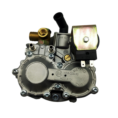 Aluminum Alloy CNG Pressure Regulator For AT04B CNG Reducer 26 MPa Inlet Pressure