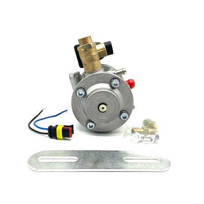 Silver Black Car Fuel CNG Pressure Regulator 12VDC For Sequential Injection System