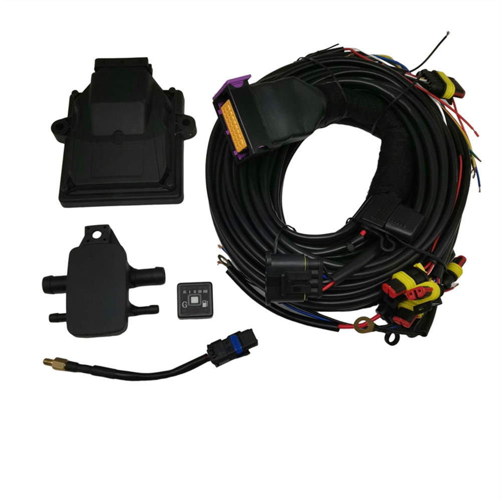 Multi Point Engine Black 3/4 Cylinder ECU Professional Testing Meets Standard For CNG/LPG ...