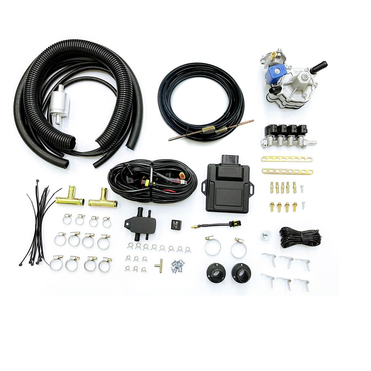 Autogas Petrol To LPG Converter Kit Car Sequential LPG Gas Kit