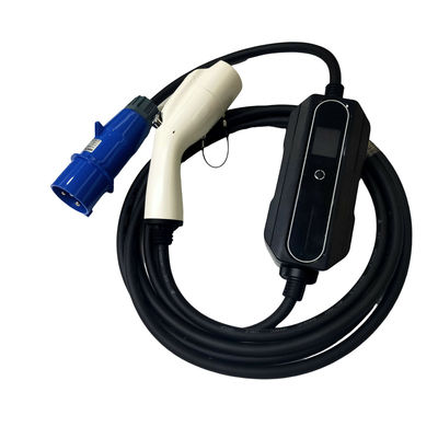 Good price 32A 7KW Adjustable GB/T20234 AC EV Portable Charger For International Standard Type 2 online