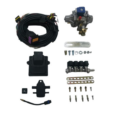 Good price 4 Cylinder Injector Rail 24 Pin ECU LPG CNG Reducer For CNG LPG Mini Conversion Kits online