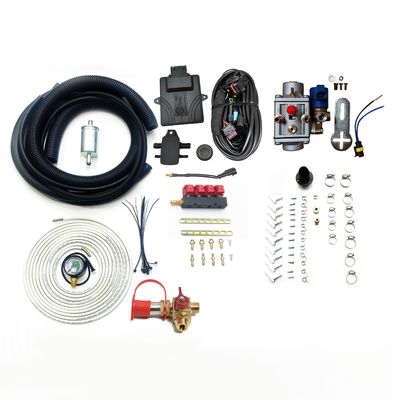 Good price 4 Cylinder LPG Conversion Kit with 2 Ohm Resistance and Aluminium Body for CNG Autogas Injector online